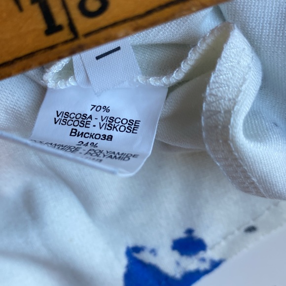 Melarosa Italy 🇮🇹 hand painted tunic and scarf - Picture 12 of 13